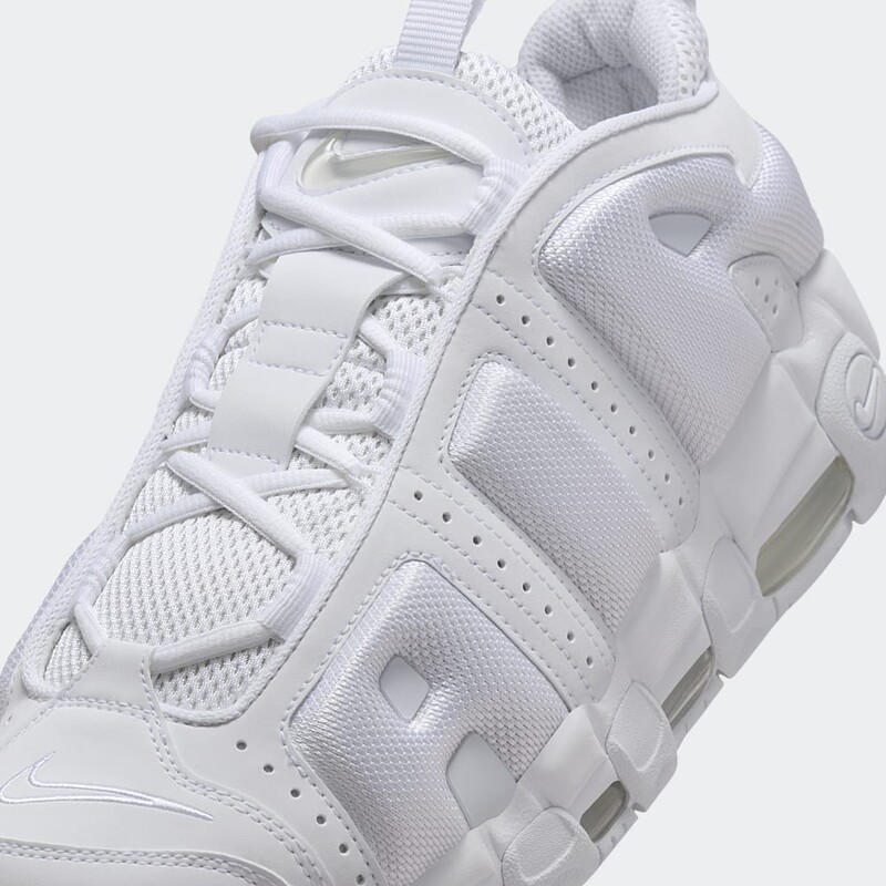 Nike Air More Uptempo Low "Triple White" | FZ3055-100