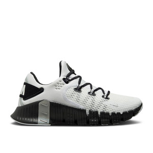 Nike Wmns Free Metcon 4 Premium 'White Black Silver' | DQ4678-100