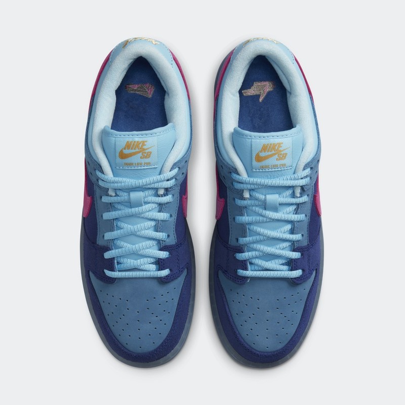 Шикарные женские кроссовки multi nike air max 270 светло-розовые x multi Nike SB Dunk Low "Deep Royal Blue" | DO9404-400