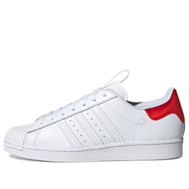 adidas originals Superstar White/Red | FW2854