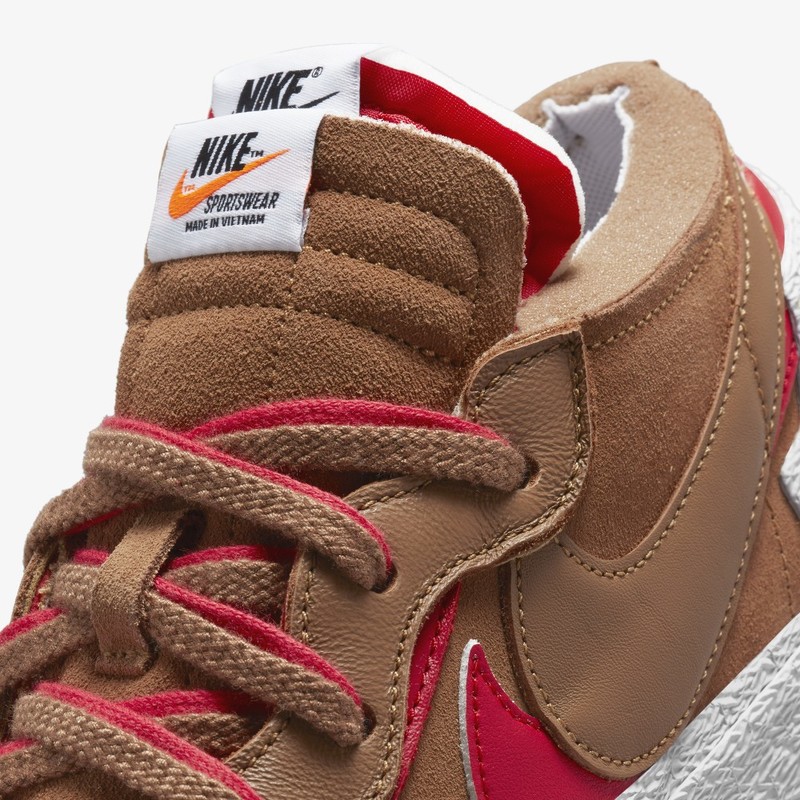 Sacai x Nike Blazer Low British Tan | DD1877-200