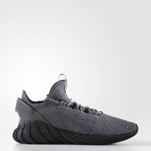 originals tubular doom sock primeknit trainers grey