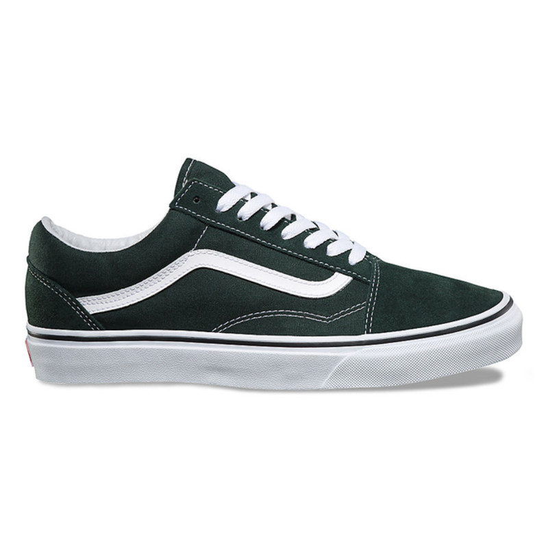 Vans old clearance skool scarab green