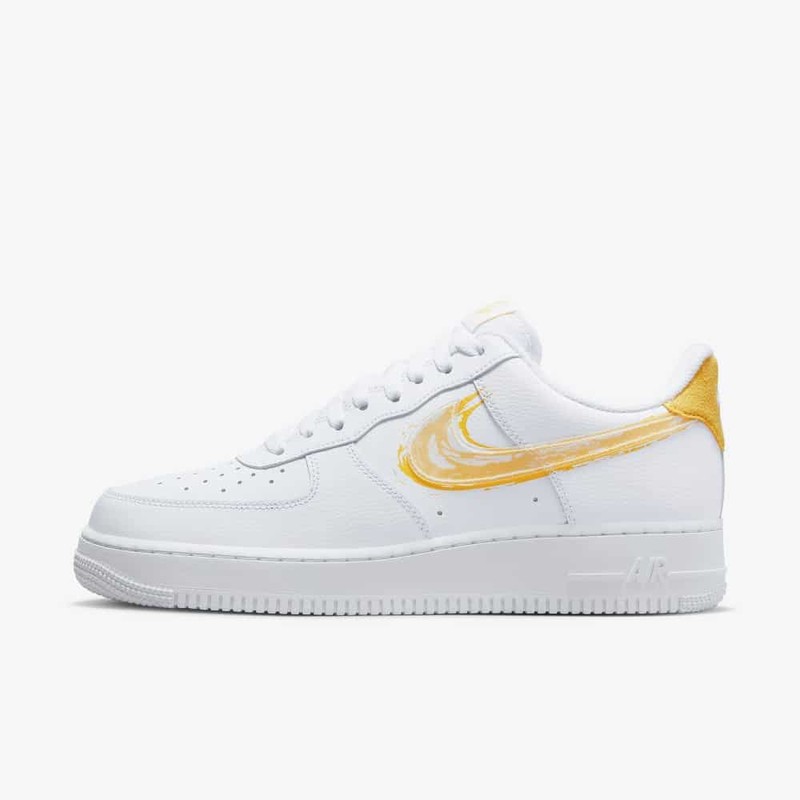 Nike Air Force 1 Brushstroke Yellow | DX2646-100