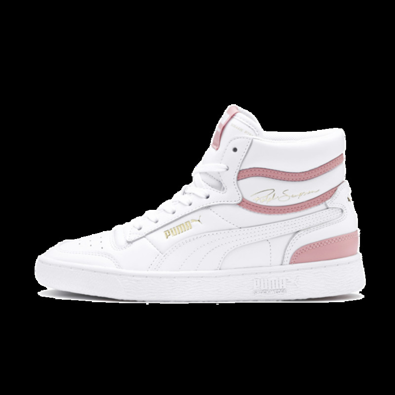 Puma Ralph Sampson High White Pink 370847 07 Grailify