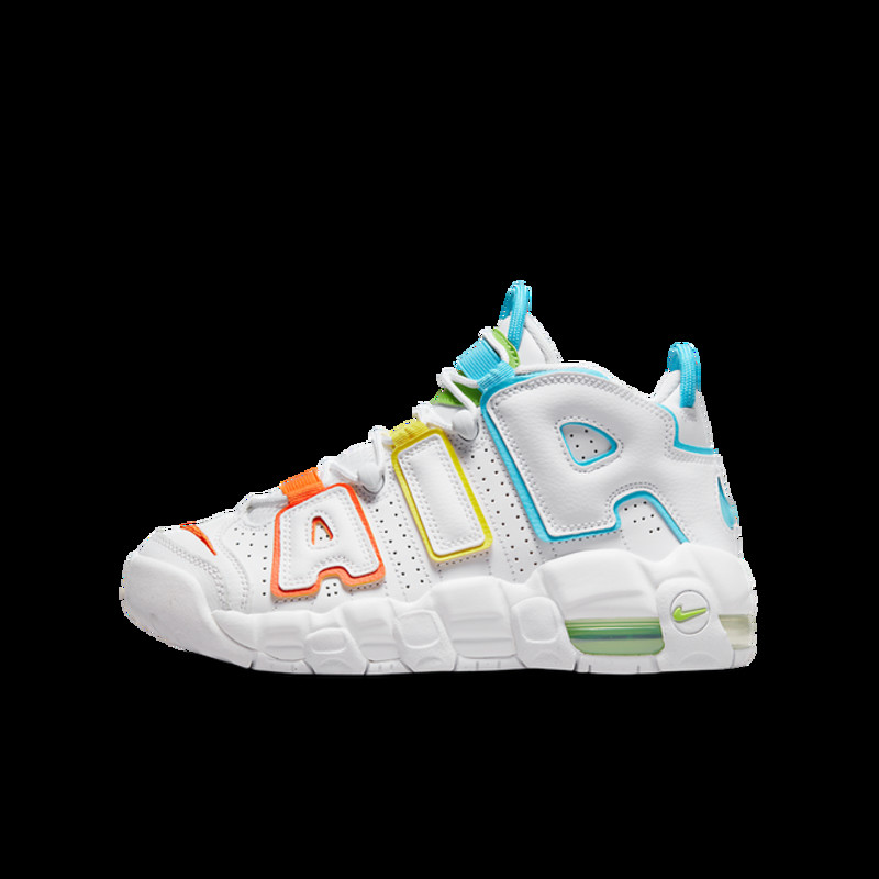 Nike Air More Uptempo GS 'White Rainbow' | FJ4624-100