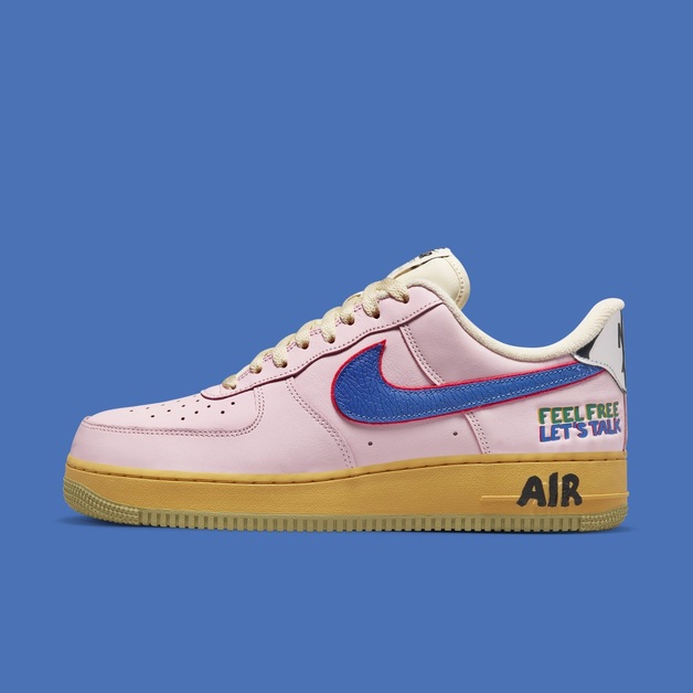 Nike's Latest Air Force 1 "Feel Free, Let's Talk" Delivers a Good Message