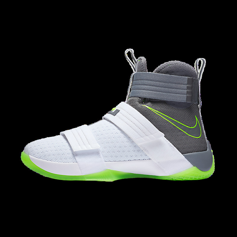 Lebron soldier white and on sale green