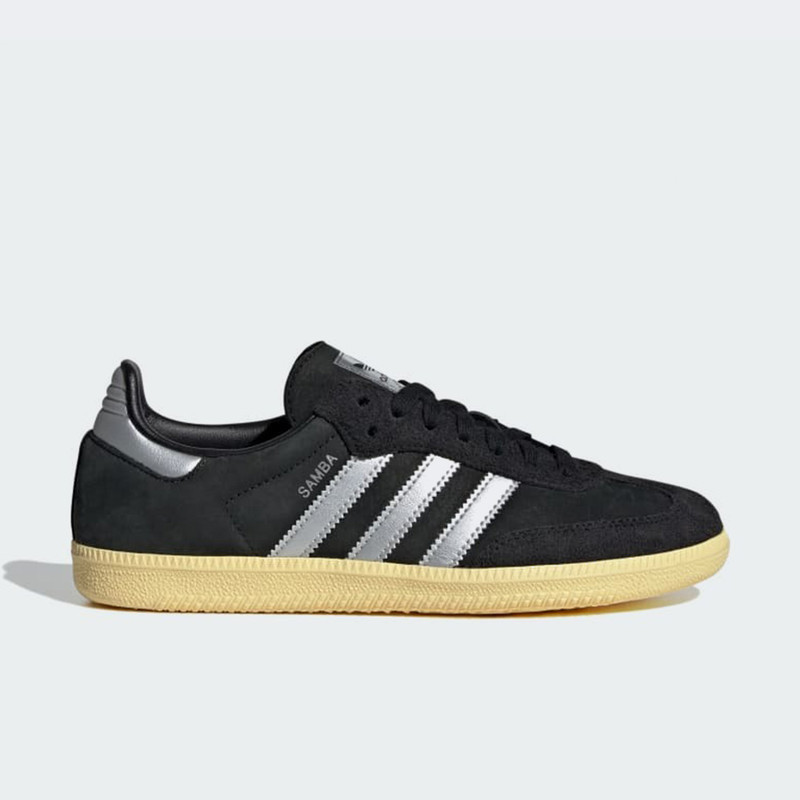 adidas Samba OG "Black Matte Silver" | IE8128