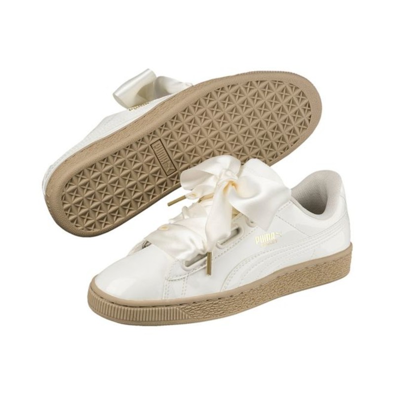 Puma basket heart marshmallow sale