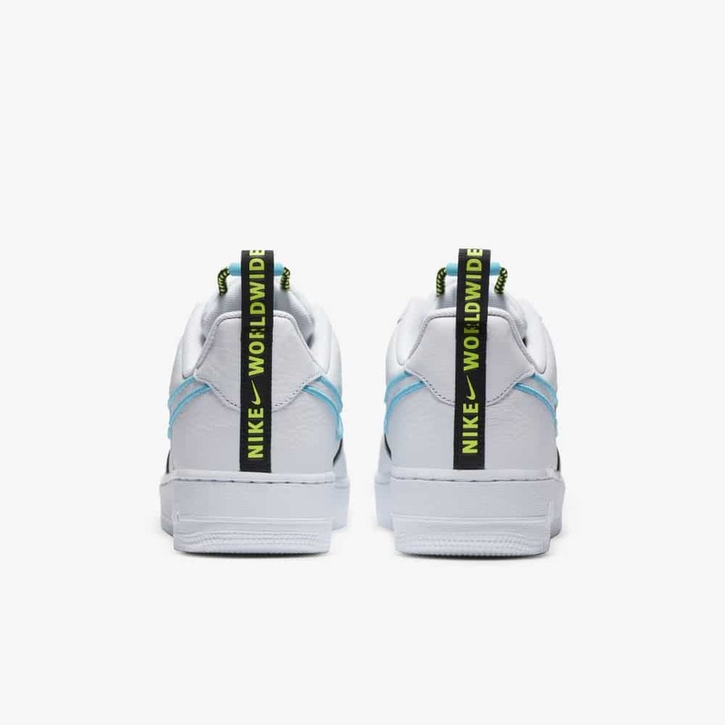 Nike Air Force 1 Worldwide Pack Volt/Blue | CK7213-100