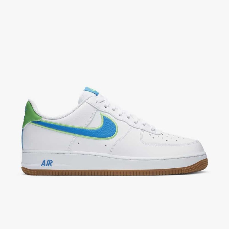 Nike Air Force 1 White/Blue/Green | DA4660-100