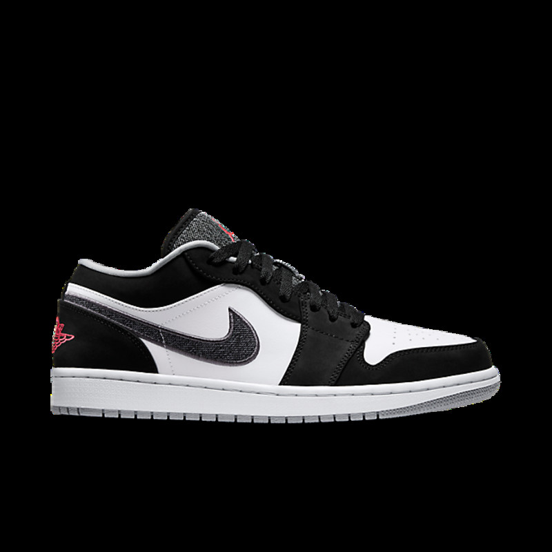 Nike 1 Low Black White Wolf Grey Infrared