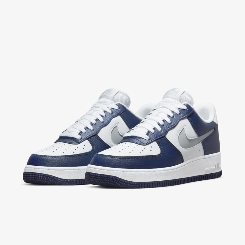 Nike Air Force 1 Cut Out Swoosh Navy | DV3501-400