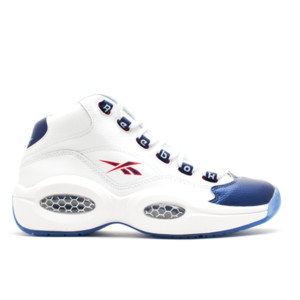 Reebok Question Mid GS 'White Pearlized Navy' | V48097