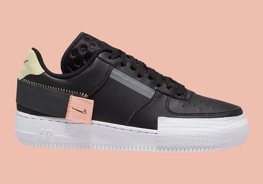 N.354-Pack Gets a Black Version of the Nike Air Force 1 Type