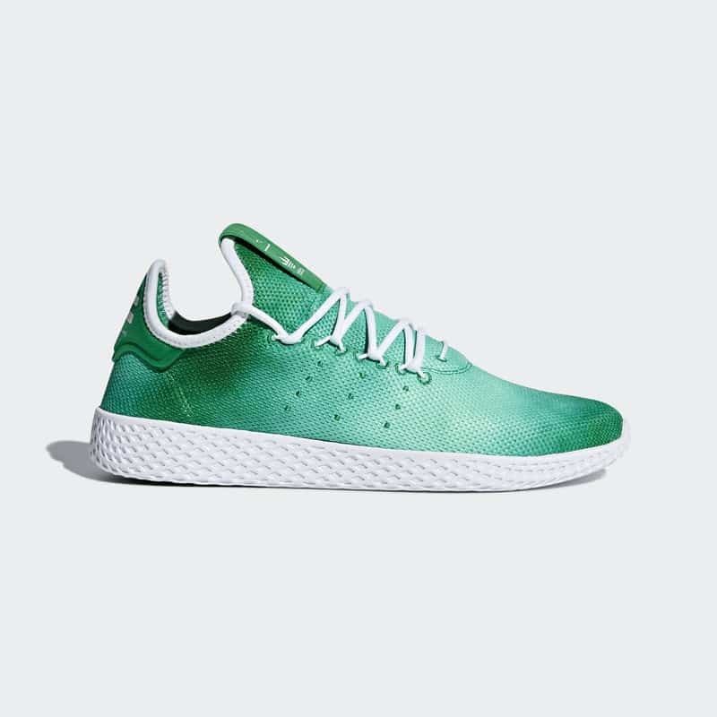 adidas Originals Pharrell Williams Tennis Hu Sneakers In Green