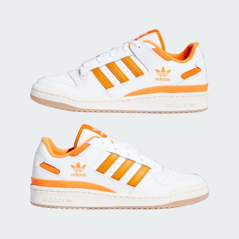 adidas Forum Low CL "White/Orange" | IH7831