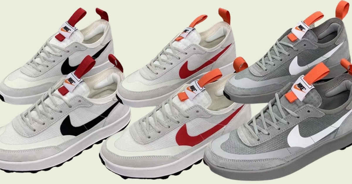 Three More Colourways of the Tom Sachs x NikeCraft General Purpose Shoe Have Been Spotted