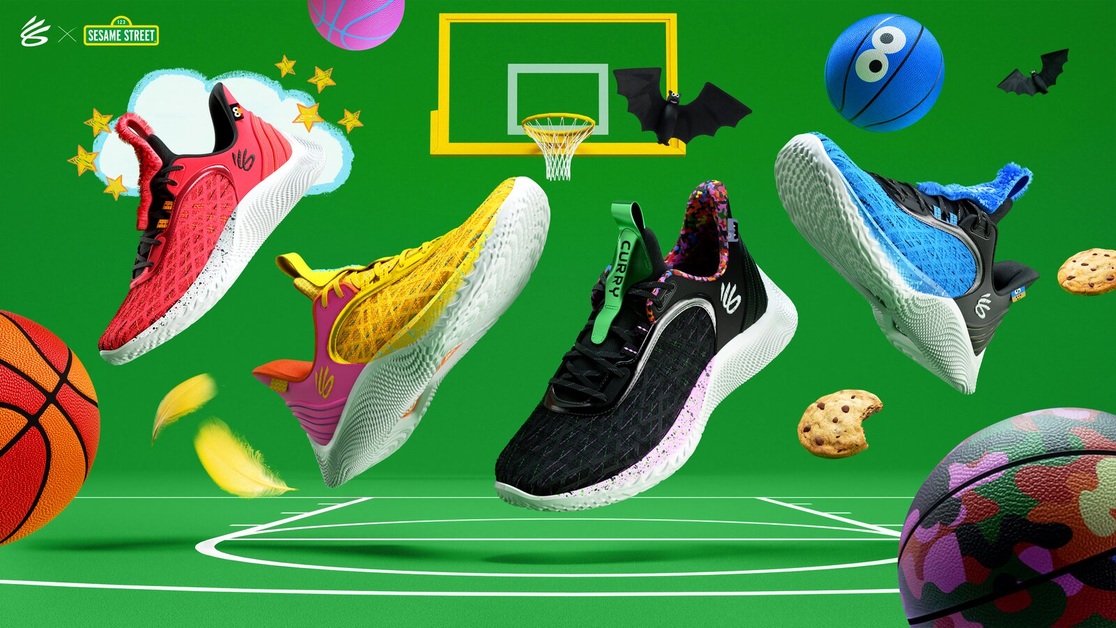 Stephen Curry and Under Armour Present the New Collection with Sesame Street