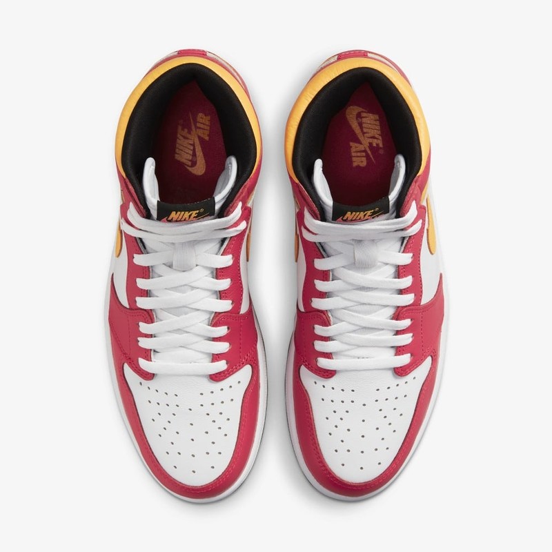 Air Jordan 1 High OG Light Fusion Red | 555088-603