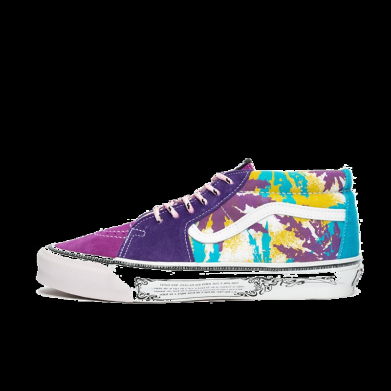 Aries x Vans OG Sk8-Mid LX 'Weed Bright' | VN0A4BVC9X21