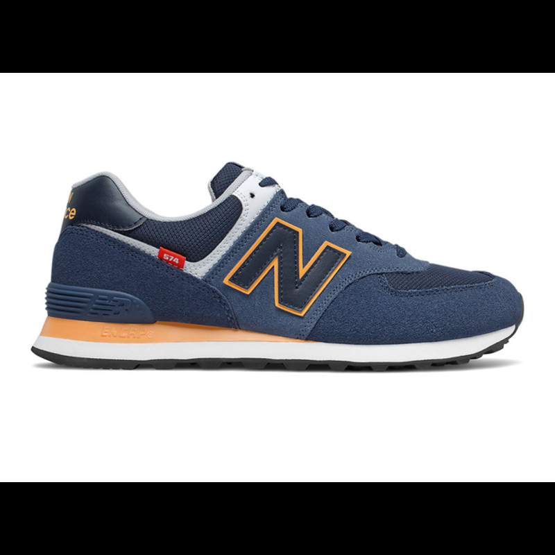 New Balance 574 Natural Indigo with Habanero ML574SY2 Grailify