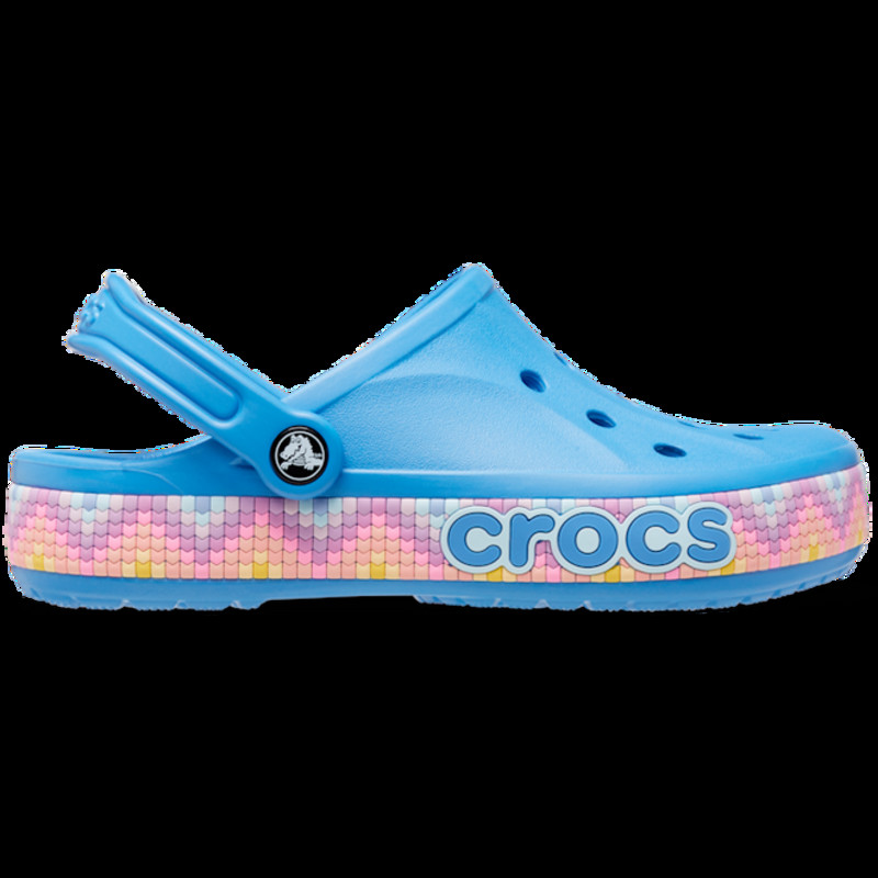 Crocs Bayaband Chevron Band ClogsPowder Blue / Multi | 208100-4SO