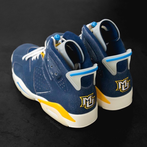 This Is What the Air Jordan 6 "Marquette" PE Looks Like