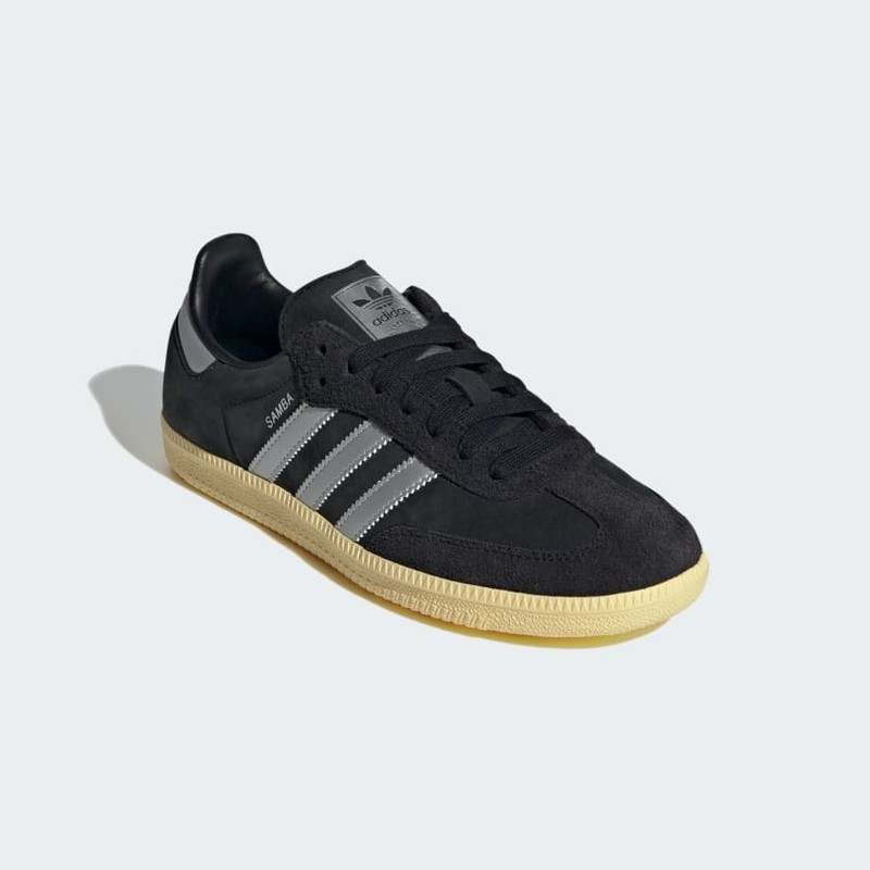 adidas Samba OG "Black Matte Silver" | IE8128