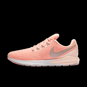 Nike women's air zoom structure 2024 22 running shoes - red/coral