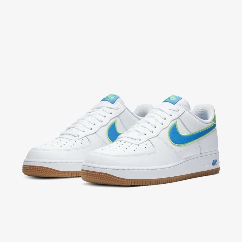 Nike Air Force 1 White/Blue/Green | DA4660-100