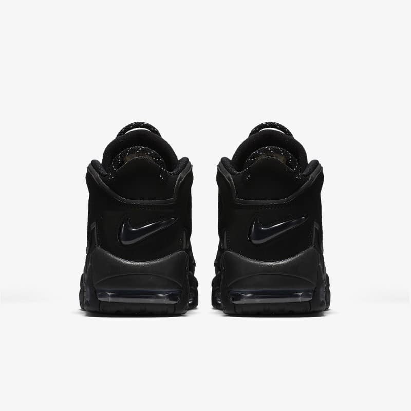 Nike Air More Uptempo Triple Black | 414962-004