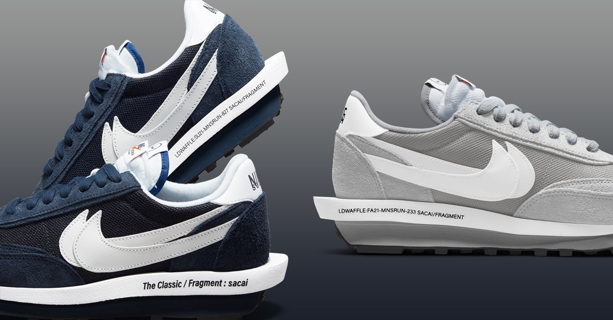 Another fragment design x sacai x Nike LDWaffle Coming in 2021