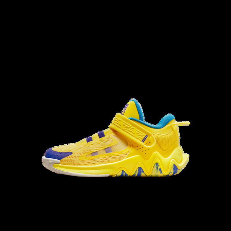 Nike Giannis Immortality 2 PS 'Yellow Strike Laser Blue' | DQ1942-700