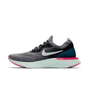 Men's epic react flyknit running shoe college navy/diffused blue/football cheap grey