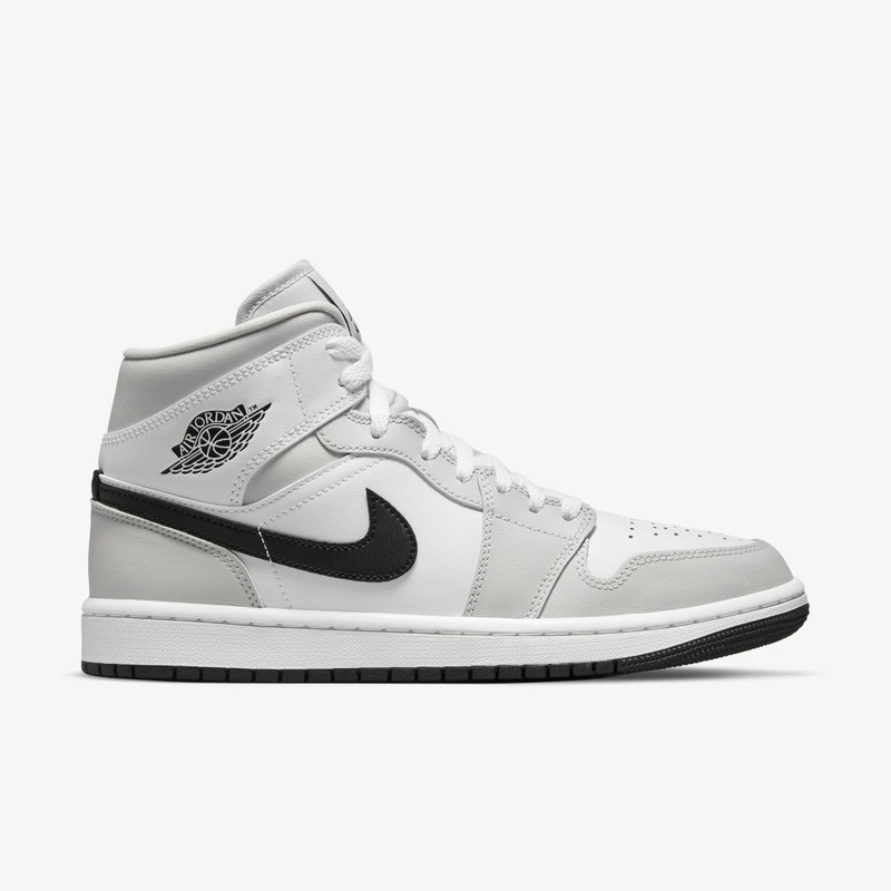 Air Jordan 1 Mid Light Smoke Grey | BQ6472-015