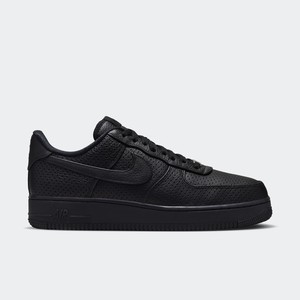 Nike Evergreens such as the Air Force 1 Low in white Low "Perforated Black" | HF8189-001
