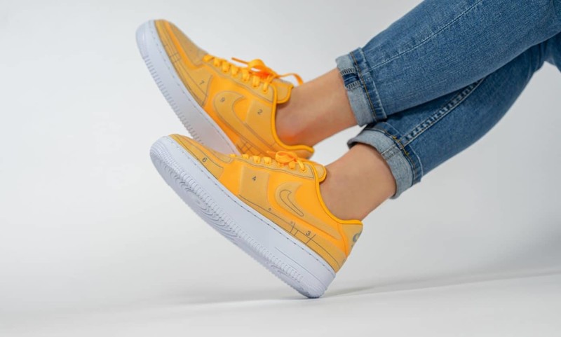 Nike Air Force 1 LX Blueprint Laser Orange | CI3445-800