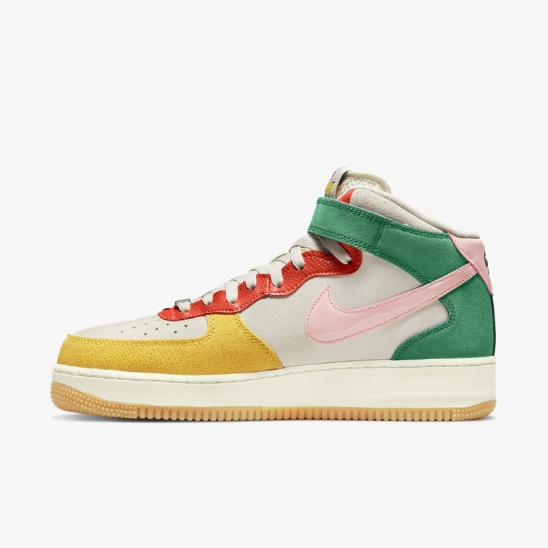 Nike Air Force 1 Mid Coconut Multicolor | DR0158-100