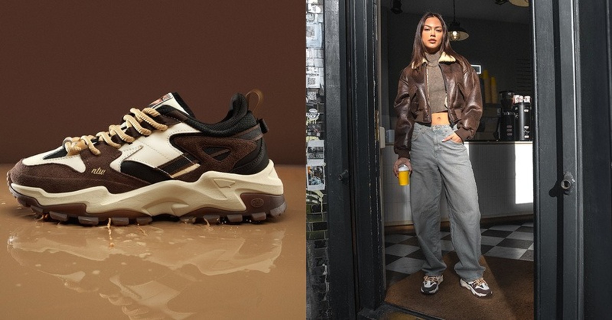 The notwoways Model 1 "Mocha" is Created with Coffee Splashes and a Little Sneaker Magic