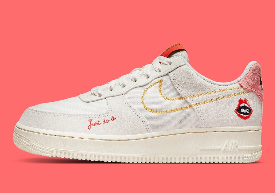 Mit neuen Patches verbreitet der Nike Air Force 1 Frieden