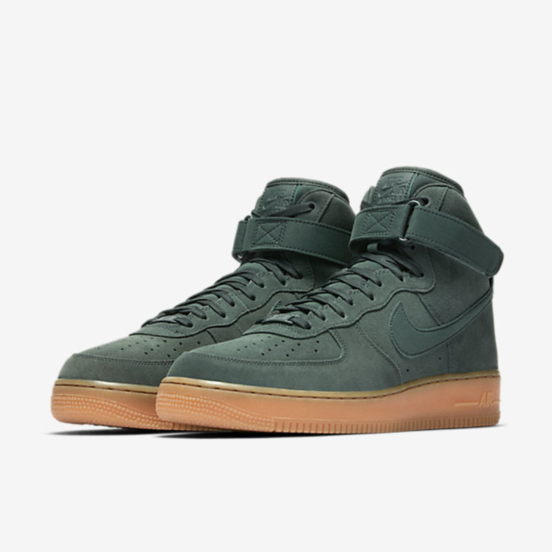 Nike Air Force 1 HI 07 Suede Outdoor Green | AA1118-300