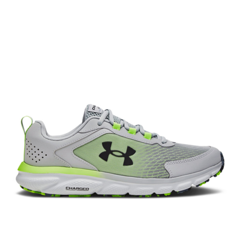 Under Armour Charged Assert 9 Marble 'Mod Grey Lime Surge' | 3024852-102