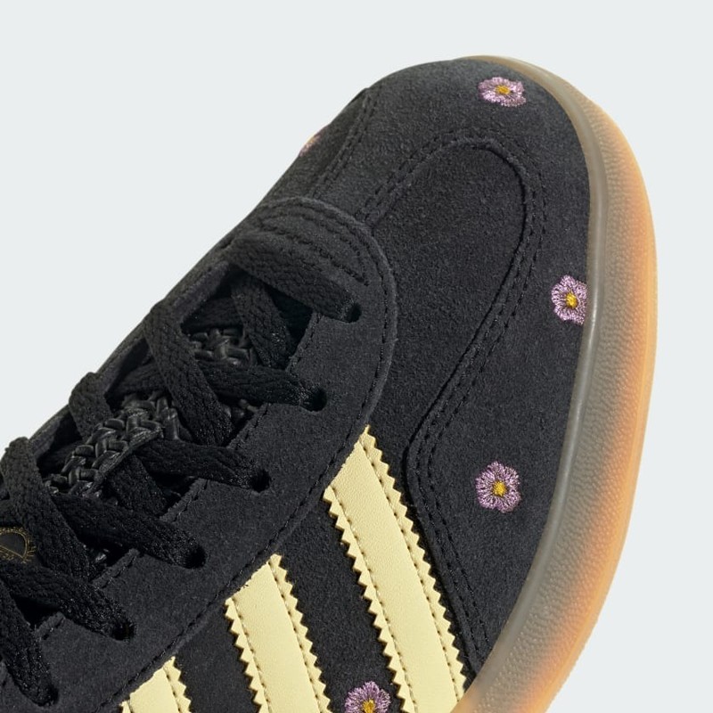 adidas Gazelle Indoor Floral "Black/Yellow" | IF4490