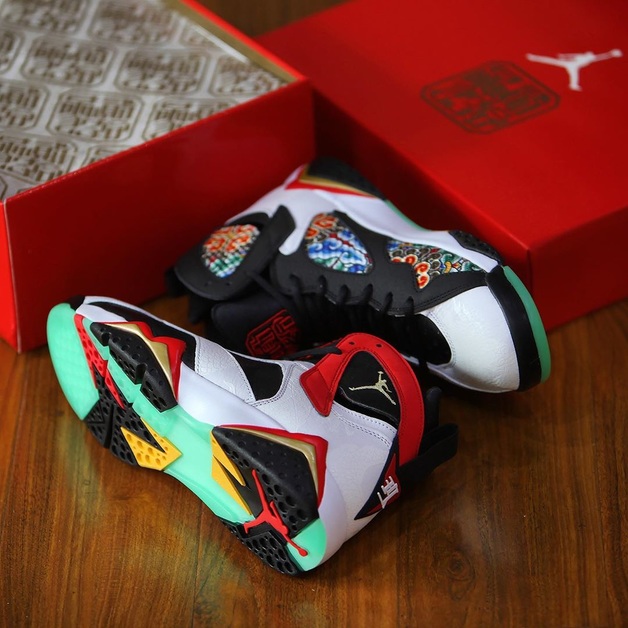 Air Jordan 7 "China" - Vibrant Colourway with Luxurious Details