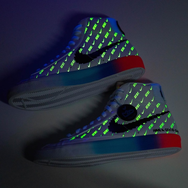 Nike Blazer Mid ’77 „Have A Good Game” mit glow-in-the-dark Upper