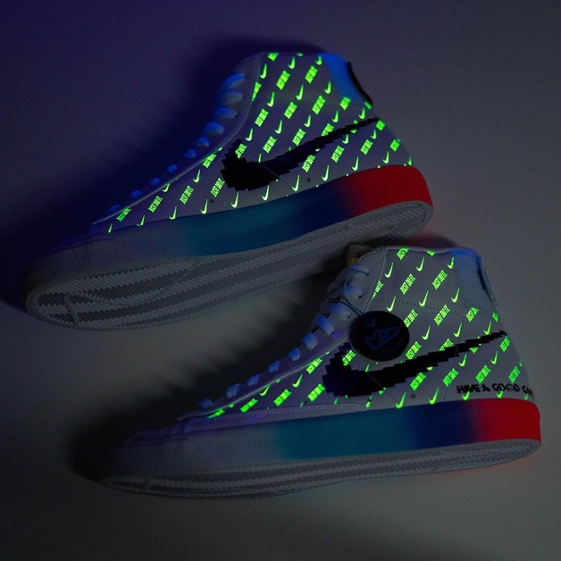 Nike Blazer Mid '77 "Have A Good Game" with Glow-in-the-Dark Upper