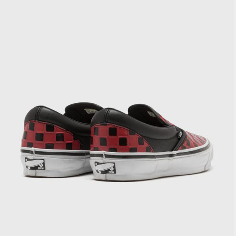 Vans OTW Classic Slip-On 98 Vibram "Leather Check" | VN000DCMBRR1