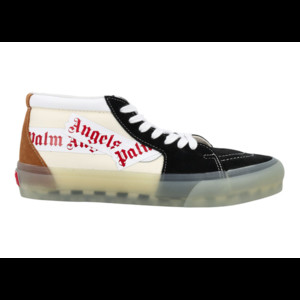 Vans Vault Sk8-Mid LX Palm Angels Black White Beige | VN0A7TNHF78C